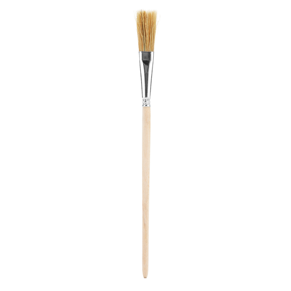 Набор кистей, 6 шт, плоские 3/4", 1", 1/5" круглые №1, №2, №4 Sparta