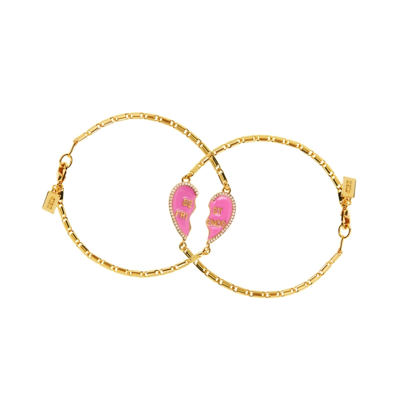 Браслет Лучшая Подруга – Розовый конфетный