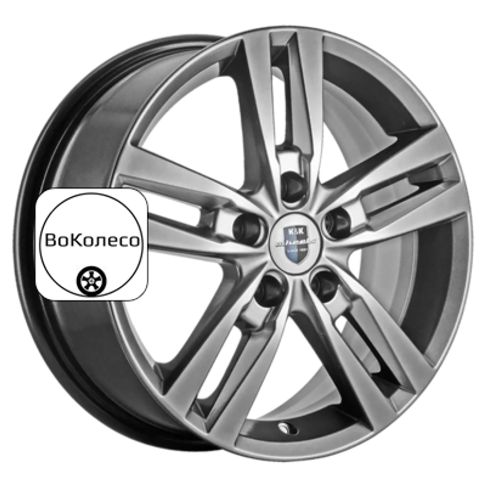 6,5x16/5x114,3 ET40 D66,1 Rassvet-оригинал (КС868) Дарк платинум K&K