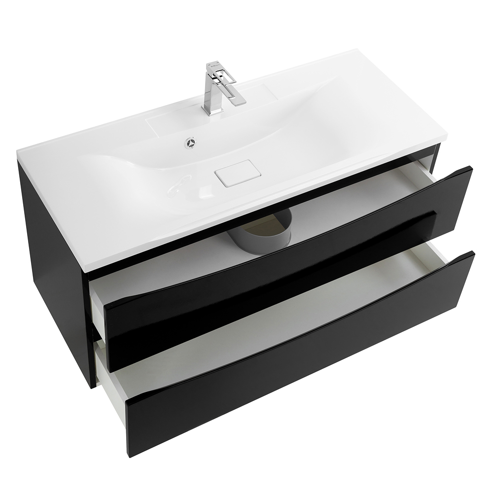 Тумба подвесная с раковиной BelBagno MARINO-1100-2C-SO-NL-P