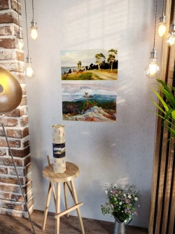 Картины-наклейки на стену для декора интерьерные №302