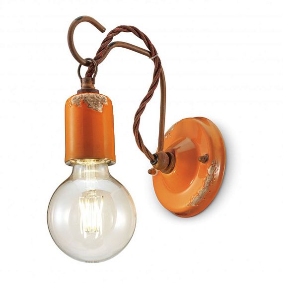 Настенный светильник Ferroluce C665 Vintage arancio (Италия)