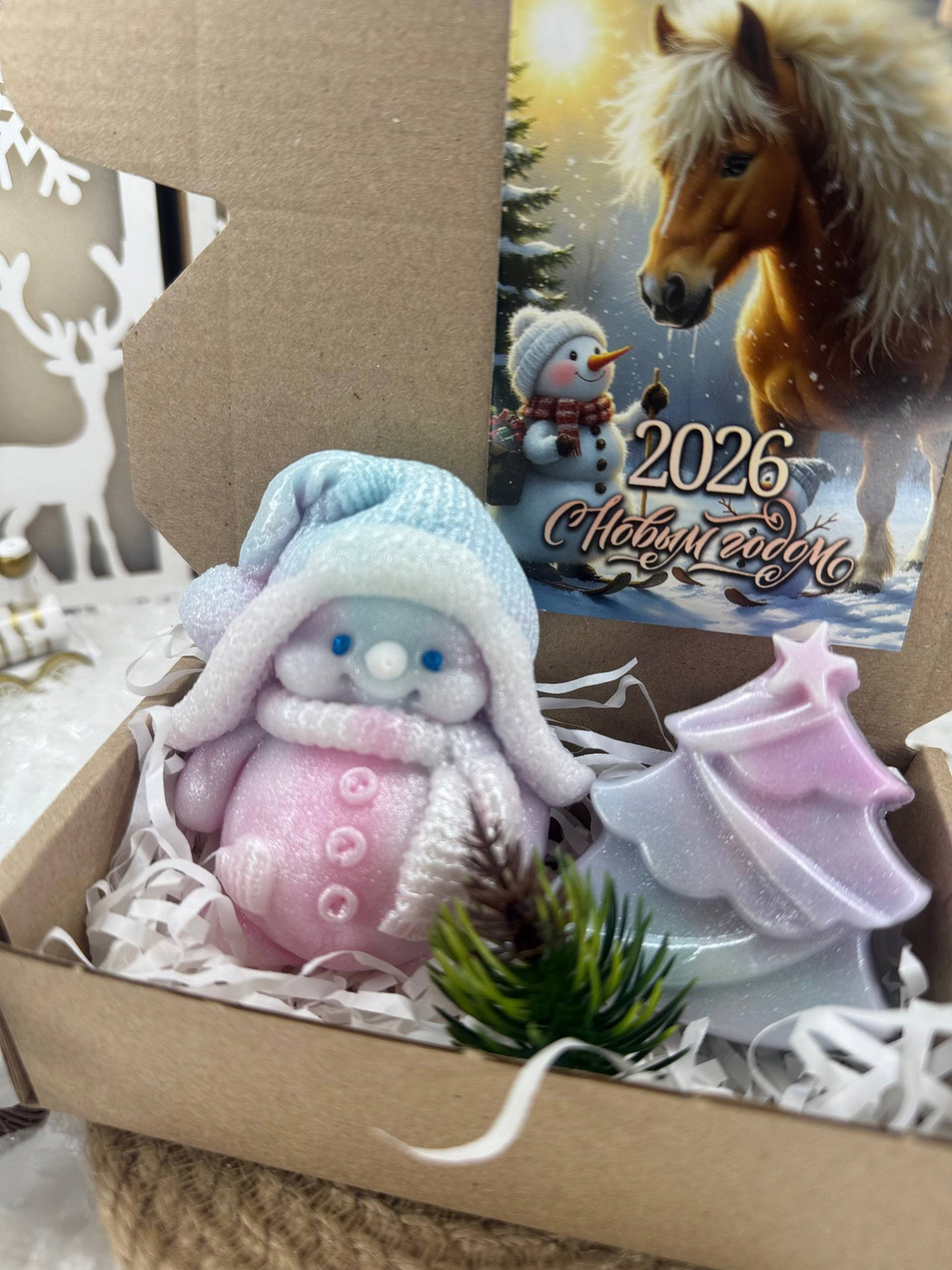 Мыло ручной работы символ 2026 года лошади