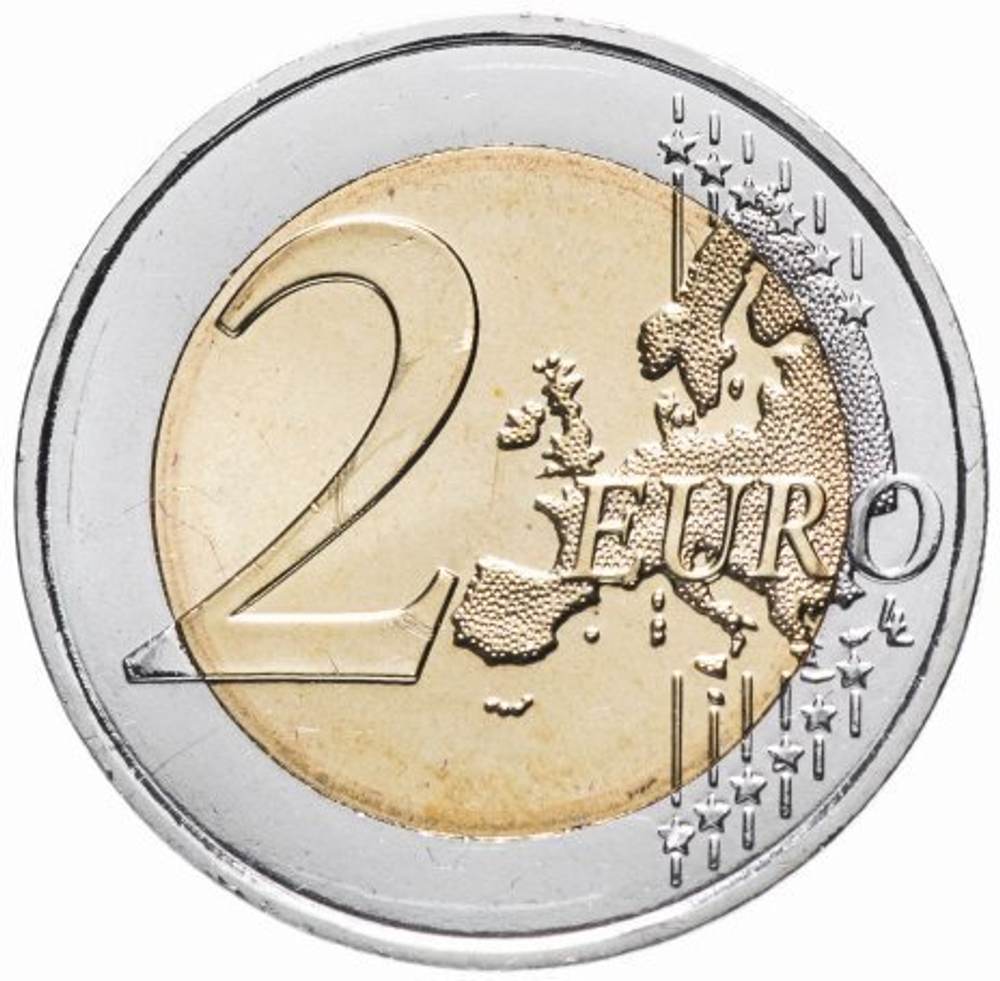 2 евро Доисторический комплекс -Та Хаджрат. Мальта. 2019 год