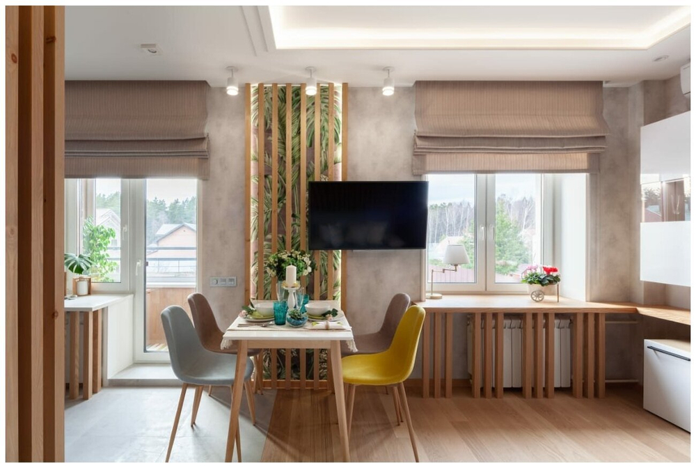 Экран на батарею