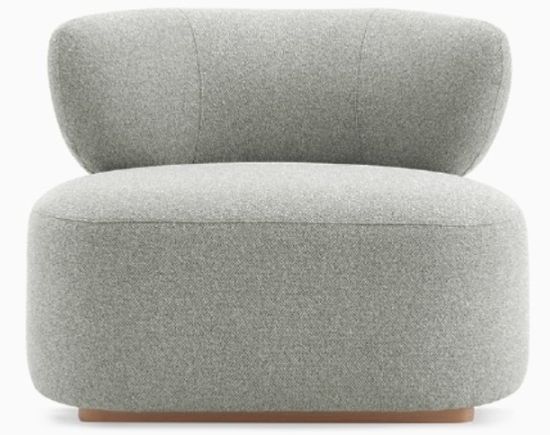 Кресло Tenon серое