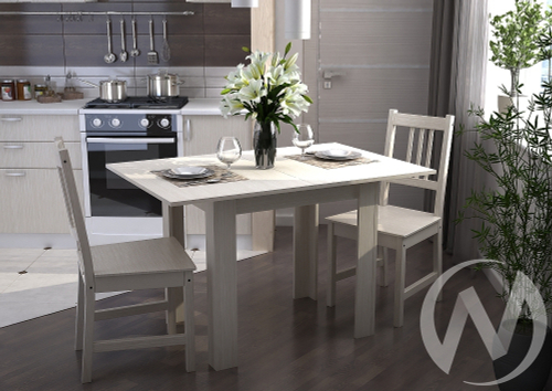 Стол кухонный раскладной (дуб белфорт)