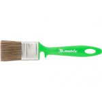 Кисть флейцевая для работ по дереву, 35х10 мм, смешанная щетина, пластиковая рукоятка// Matrix 83372