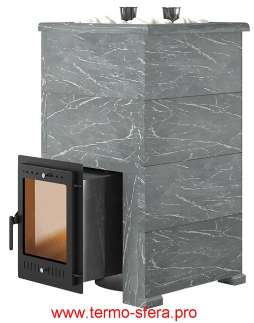 Печь для бани Эверест "Steam Master 60 INOX" Талькохлорит, S-40