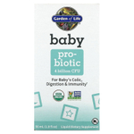 Garden of Life, Baby, Probiotic, пробиотик для детей, 4 млрд КОЕ, 56 мл (1,9 жидк. унций)