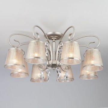 60065/8 / потолочный светильник /   серебро