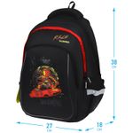 Рюкзак Berlingo Comfort Astronaut 38*27*18см, 700 гр., 3отд. 3 карм, с эргон. спинкой