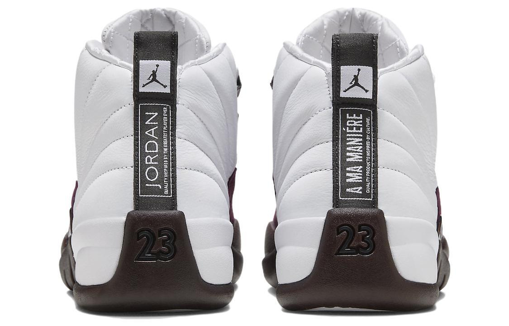 Кроссовки A Ma Manire X Jordan Air Jordan 12 "White" (Женская размерная сетка)