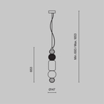 Подвесной светильник Maytoni P069PL-L35CH3K