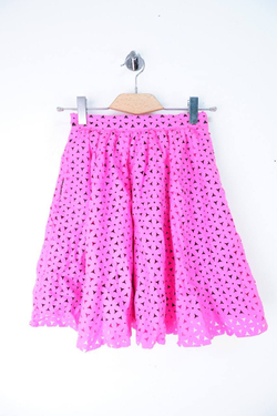 Юбка яркого цвета из шерсти, визуально 44 размер, новая