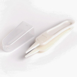 7441503 Пинцет для чистки носа, детский, с колпачком, цвет белый   7441503