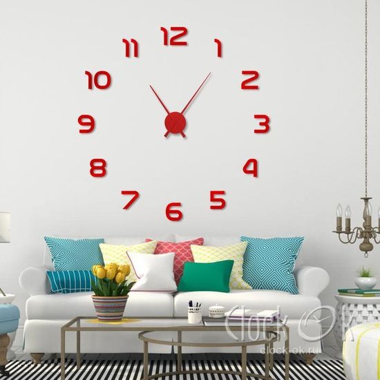 Настенные 3D часы Oracle