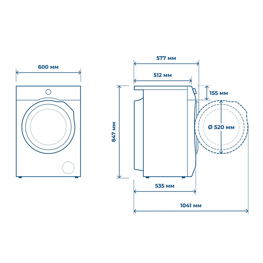 Стиральная машина Centek CT-1965