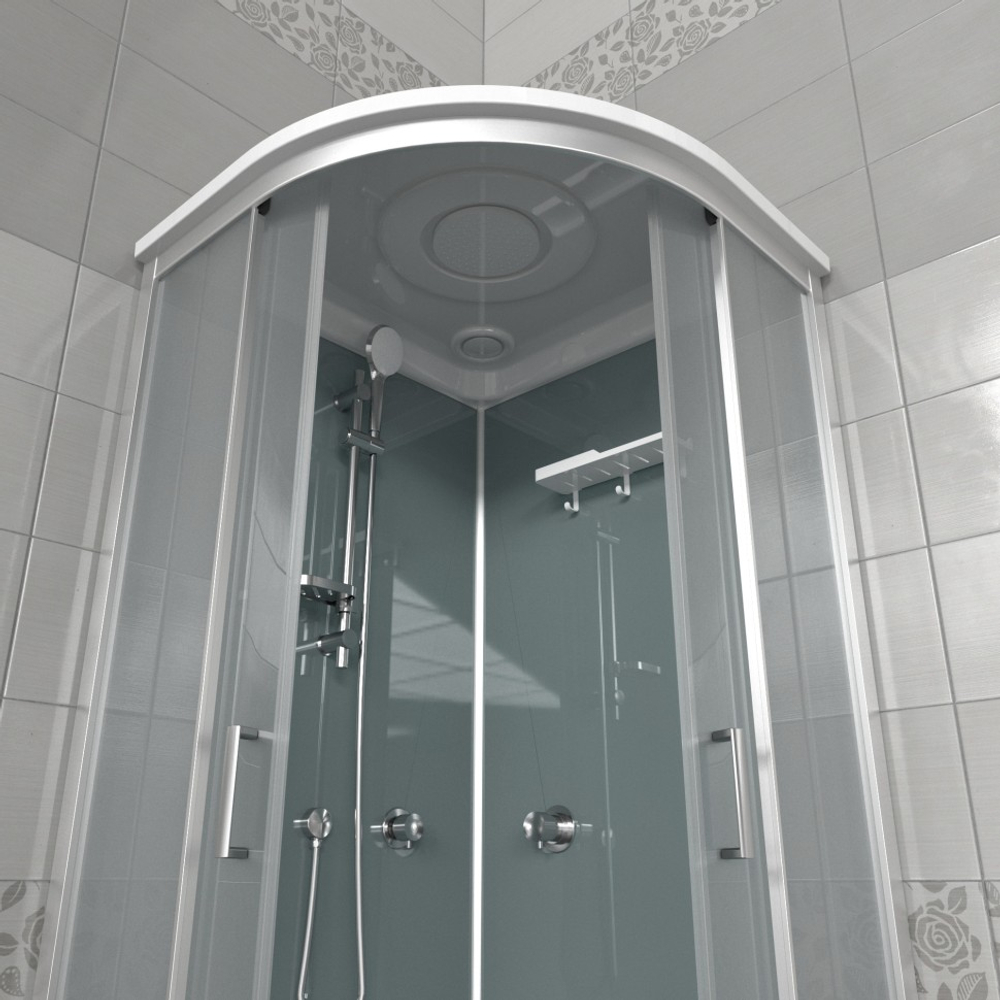 Душевая Кабина Прайм-Сатин-Вельвет 90*90 А