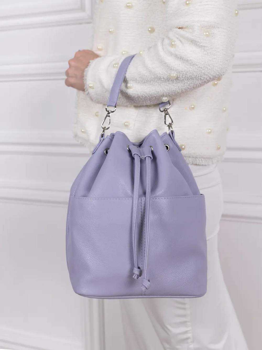 сумка через плечо тоут средняя мешок