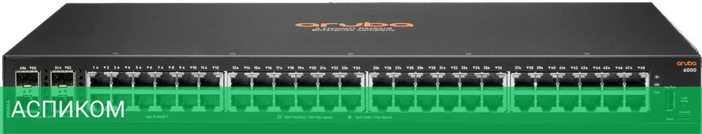 Коммутатор HPE Aruba 6000 48G (R8N86A)