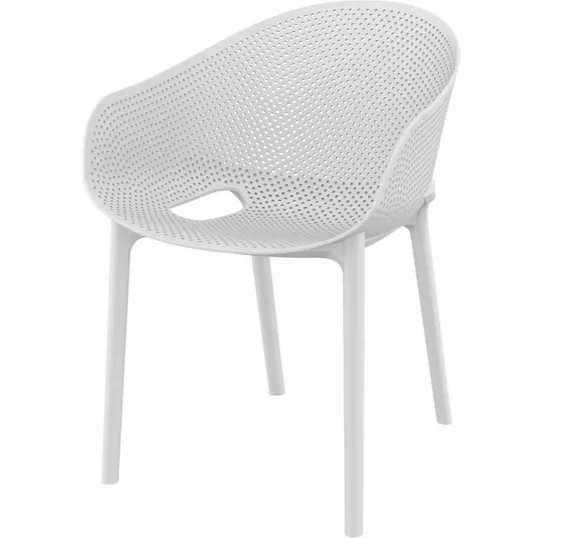 Стул пластиковый Sky Pro белый