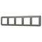 Рамка пластиковая FRM-VERSA-PL-5-GR Arlight 045192