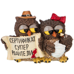 Фигурка декоративная Совята Итри, 7 см, 537-402