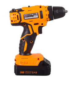 Дрель-шуруповерт Вихрь ДА-20Л-2КА с набором оснастки 65 предметов