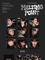 Альбом ZEROBASEONE - MELTING POINT 2nd Mini Album DIGIPACK 9 Version SET