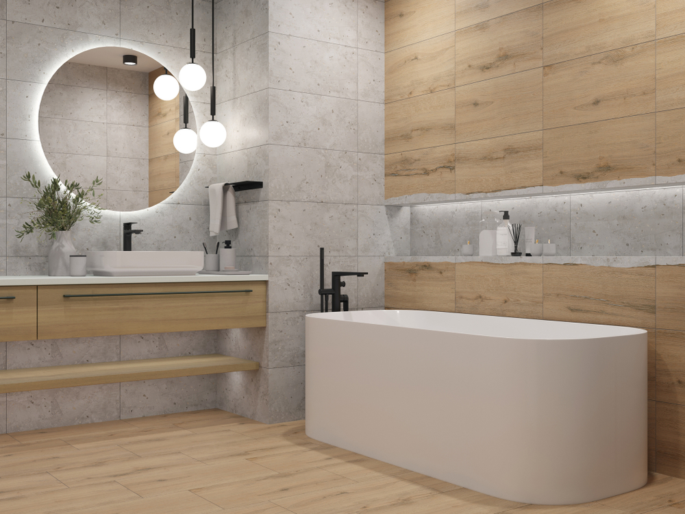 Керамогранит LB Ceramics Форсса 30x60.3 см 1.44 м² матовый цвет серый