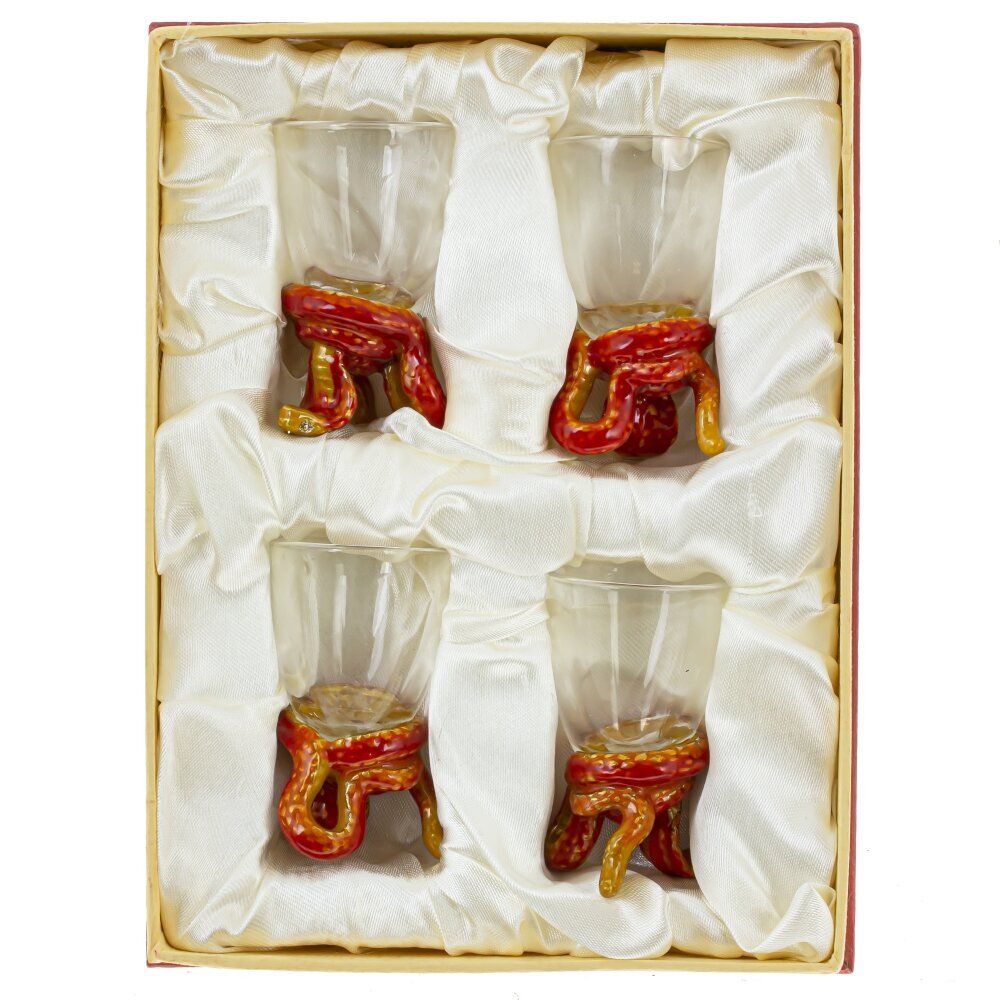 GAEM Набор из 4-х стопок "Змея", 30 мл