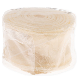 Лента декоративная (4 см*9,14 м) Органза с леской, Кремовый, 1 шт.