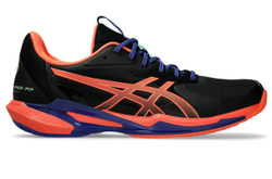 Мужские кроссовки для Падел Asics Solution Speed FF 3 Padel - black/vivid coral