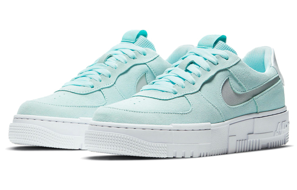 Кроссовки Nike Air Force 1 Pixel Mint Green (Женская размерная сетка)