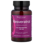 Reserveage Beauty, Ресвератрол, 30 растительных капсул