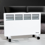 Конвектор электрический КМ-2000.2, 230 В, 2000 Вт, X-образный нагреватель, колеса, термостат MTX