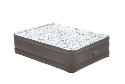 Кровать надувная Tritech Fashion Flock Air Mattress Queen,203*152*56 см, встроенный насос 220В, Bestway (6713E)