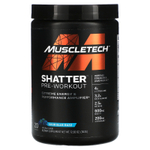 MuscleTech, Shatter, предтренировочная добавка, кислая голубая роза, 363 г (12,82 унции)