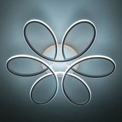 Citilux Сезар Смарт CL233A170E RGB Умная люстра Белая