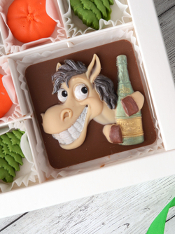 Шоколадный подарочный набор "Новогоднее настроение" #1 с символом года