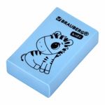 Ластик BRAUBERG KIDS "Школьный", 26х17х7 мм, прямоугольный, пастельные цвета ассорти, 271991