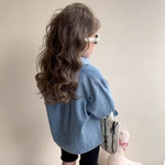 Детская джинсовая рубашка