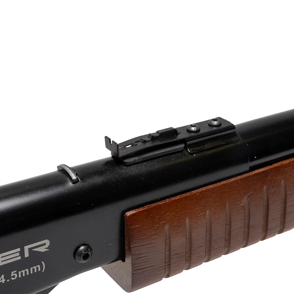 Винтовка пневматическая Borner Lever Action (скоба Генри, дерево, XS-V0W02) кал. 4.5 мм, 3 Дж.
