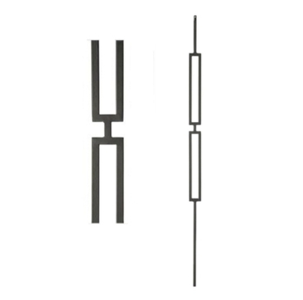 Балясина двойной узкий прямоугольник