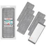 Насадки МОП для швабры (кармашки c 2-х сторон) КОМПЛЕКТ 6 шт., микрофибра, 33х12,5см, LAIMA, 608144