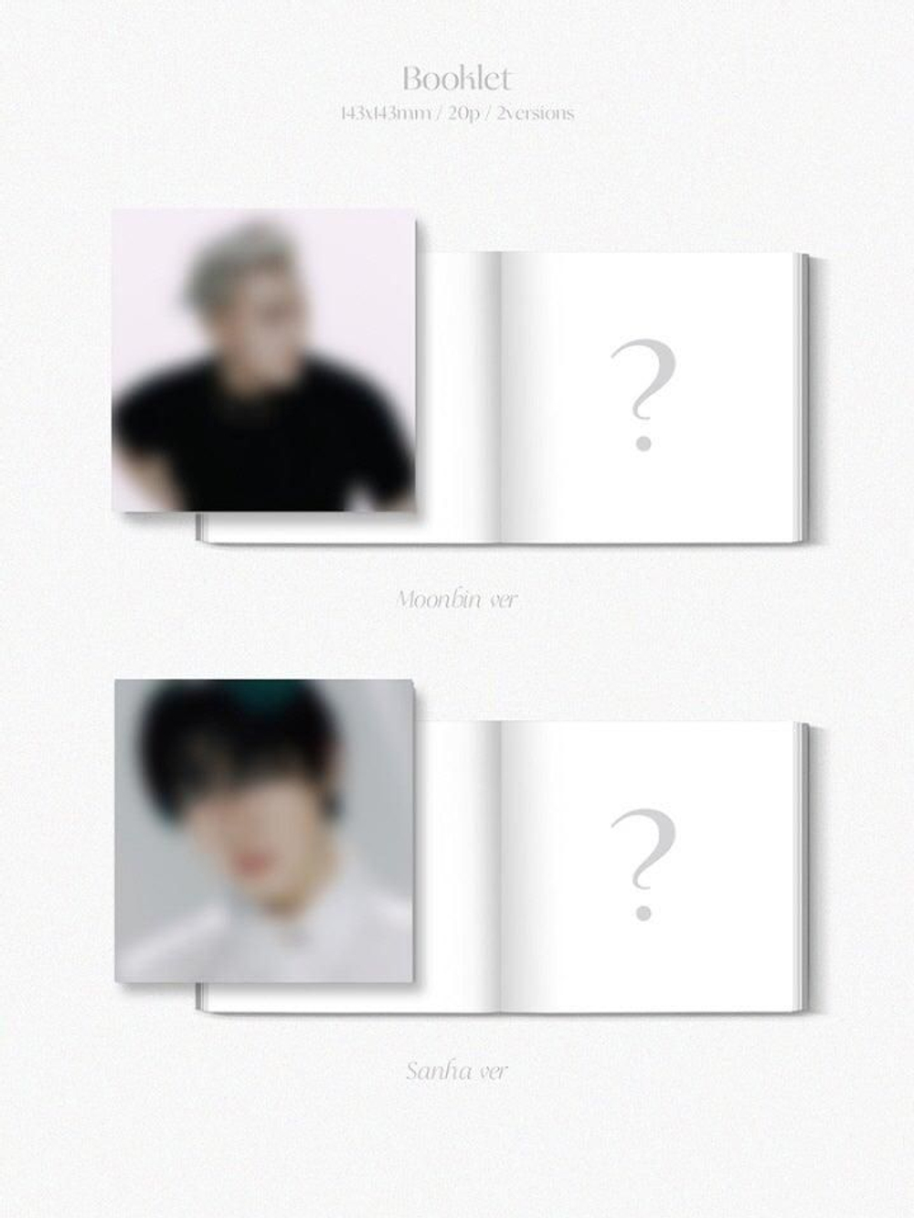 Альбом MOONBIN & SANHA (ASTRO) - INCENSE 3rd Mini Album DIGIPACK SANHA Version
