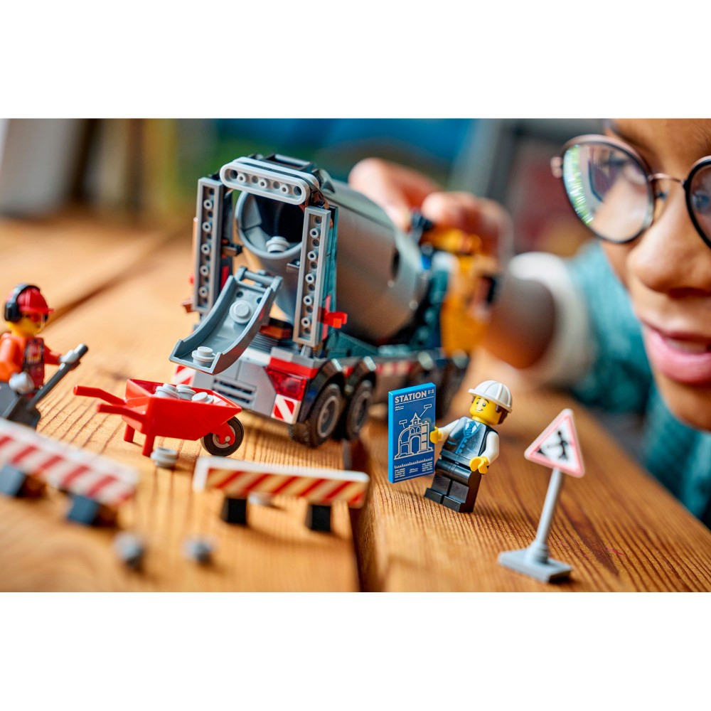 Конструктор LEGO City 1834 60478 Бетономешалка — фото 9