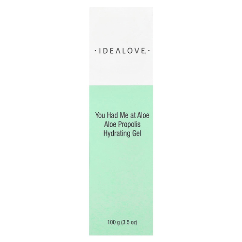 Idealove, You Had Me At Aloe, увлажняющий гель с алоэ и прополисом, 100 г (3,5 унции)