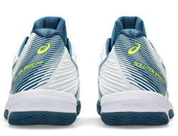 Мужские кроссовки теннисные Asics Solution Speed FF 2 Clay - white/restful teal